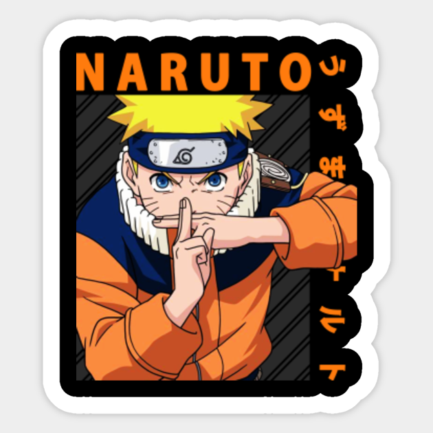Naruto Naruto Sticker TeePublic